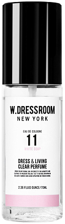 W.Dressroom~Парфюмированный спрей для одежды и дома~№11 White Soap Dress & Living