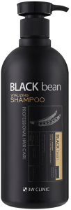 3W Clinic~Восстанавливающий шампунь с аргановым маслом~Black Bean Vitalizing Shampoo