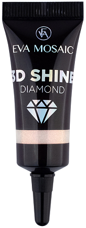 Eva Mosaic~Глиттер для лица "Розовое золото"~3D Shine Diamond